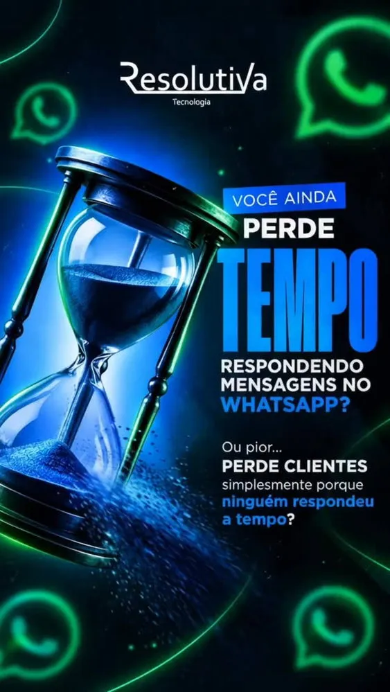 Seu WhatsApp não precisa parar quando você está ocupado. 🤖💬

Com a Resolutiva, sua empresa pode contar com uma secretária virtual com Inteli